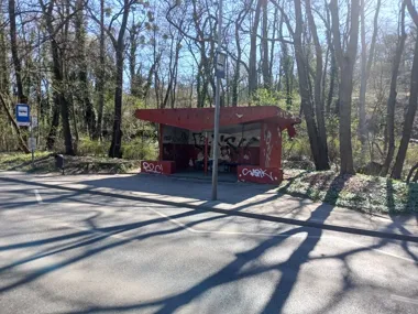 Wiata na przystanku Grabowa odzyskała dawny kolor. Remont kosztował 74 tys. zł